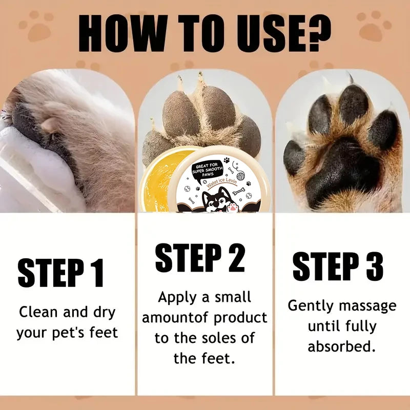 20g Dog & Cat Paw Balm, Nose & Paw Moisturizer, Paw Protector for Dry & Cracked Feet