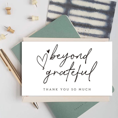 Custom Thank You Cards – Personalized Business Cards, Postcards & Wedding Invitation Printing with Logo