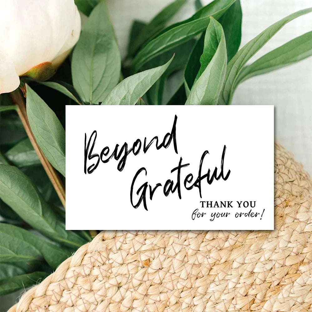 Custom Thank You Cards – Personalized Business Cards, Postcards & Wedding Invitation Printing with Logo