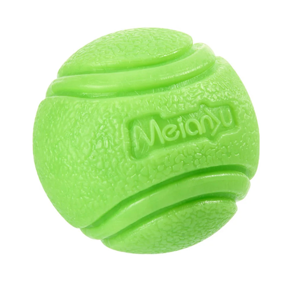 Solid Rubber Bouncy Ball Dog Toy – Durable Chew Ball for Outdoor Fetch & Retrieve Training