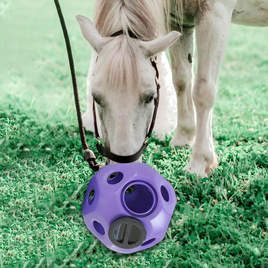 Fun 15.7" Horse Treat Ball – Horse Toy, Feed Ball & Multipurpose Feeding Toy