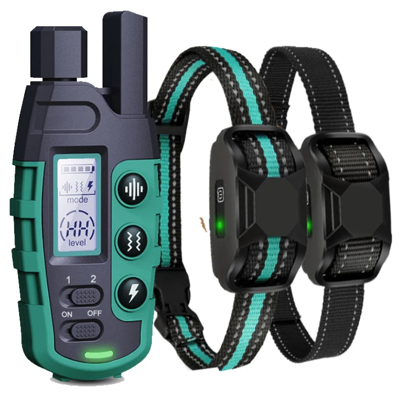 Remote Dog Training Collar – Waterproof E-Collar with Vibration & Static Modes, 3300 ft Range
