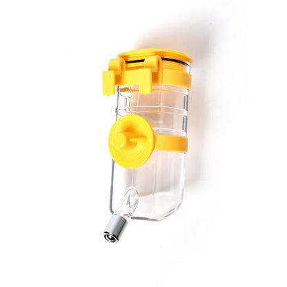Hanging Pet Water Dispenser for Cages – Automatic Drinking Fountain with No-Leak Spout