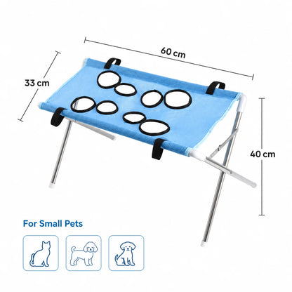Foldable Pet Grooming Hammock, Small Pet Dog & Cat Nail Trimming Helper