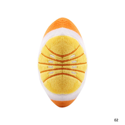 Cute Plush Squeaky Dog Toy, Cartoon Fruit Animal Chew Toy, Interactive Puzzle Toy for Dogs and Cats