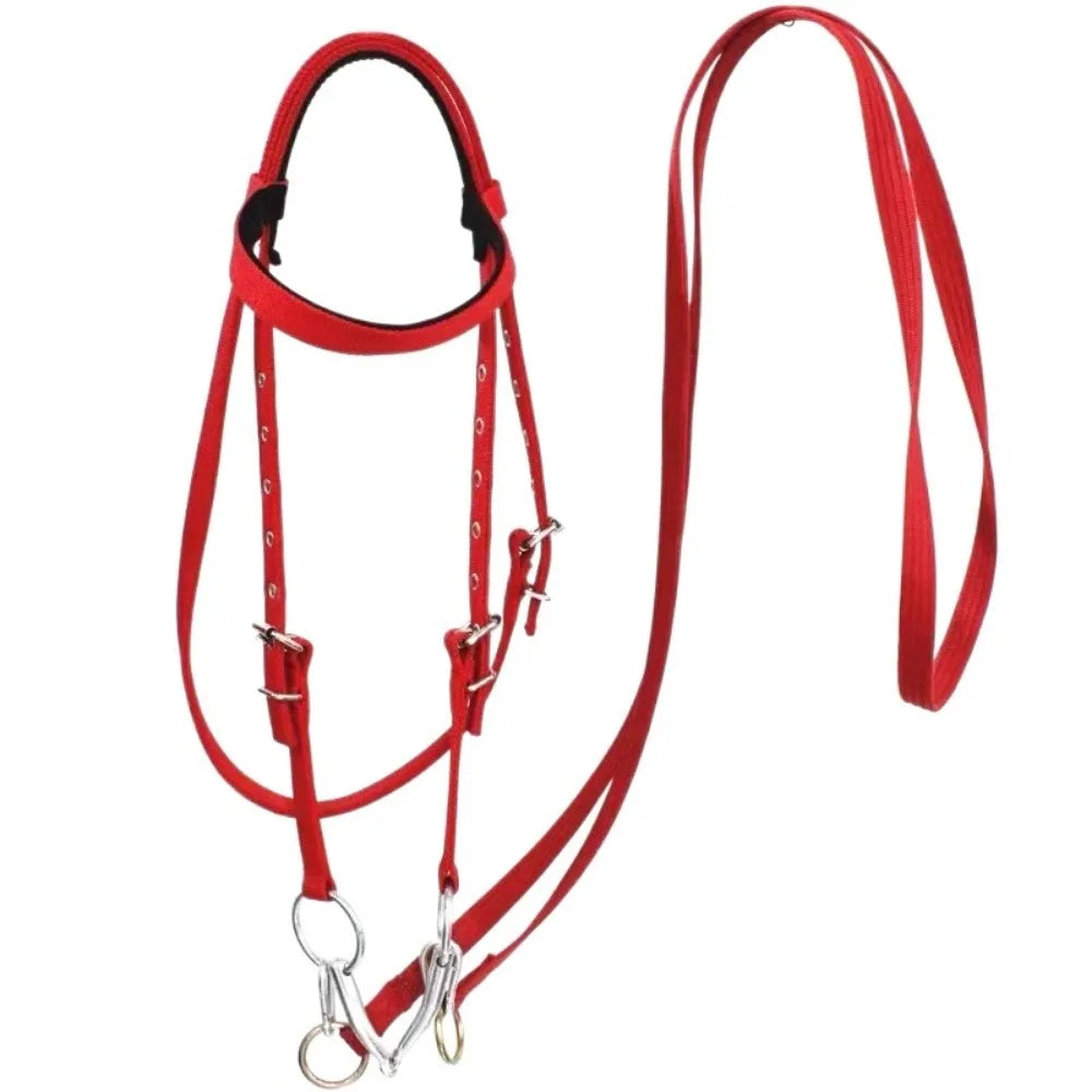 Thickened Horse Halter – Adjustable Comfortable Training Headcollar (3 Colors)
