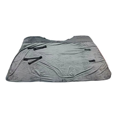 Horse Protective Warm Blanket – Thick Flannel Flly & Cold Weather Equine Cover