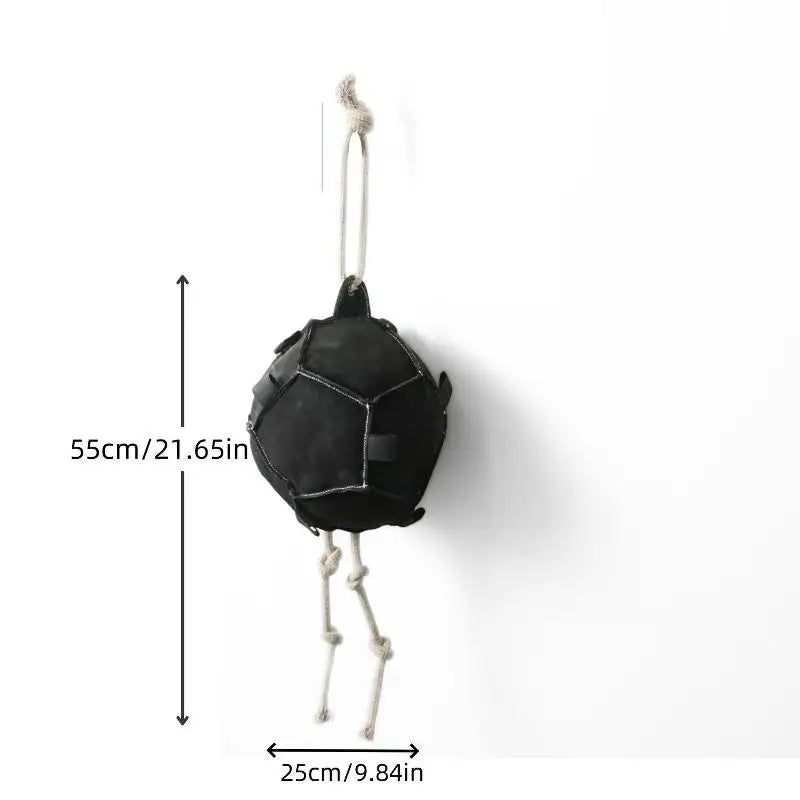 Horse Hay Ball Feeder Toy – Training & Enrichment Feeding Toy for Stalls, Chew-Resistant Stable Entertainment Device