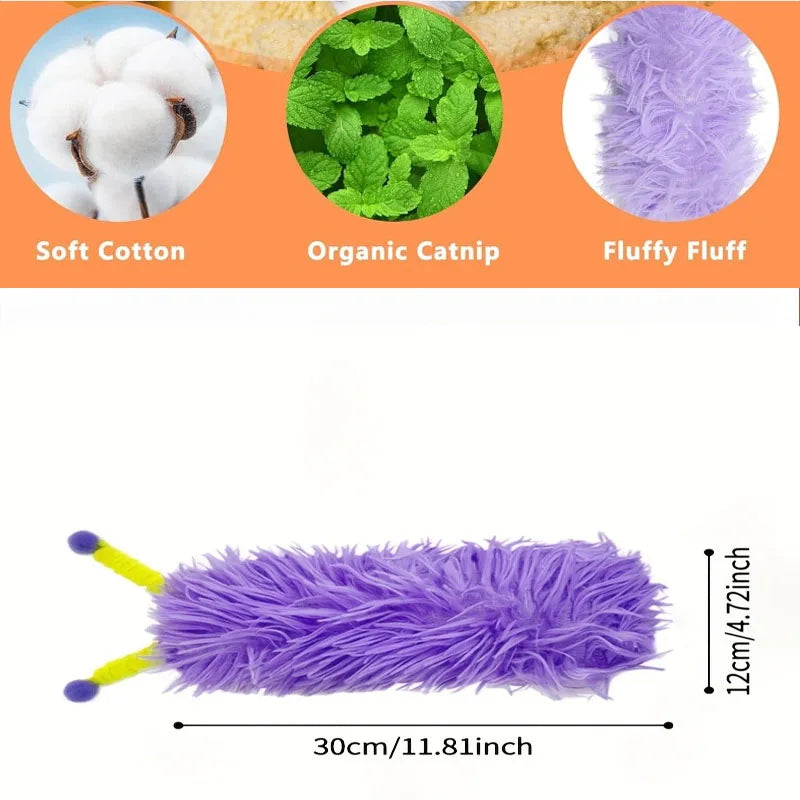Soft Catnip Plush Cat Pillow Toy – Durable Chew & Bite Interactive Toy for Cats