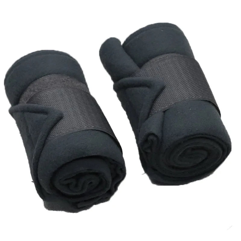 Polar Fleece Horse Leggings – Tendon Protection & Support Bandages (2pcs)