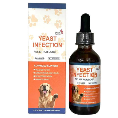Dog Skin & Coat Care Drops – 60ml Herbal Pet Supplement for Healthy Skin & a Shiny Coat