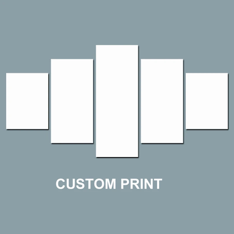 Custom Photo Canvas Print – Personalized Pet & Family Picture Wall Art Home Decor Poster