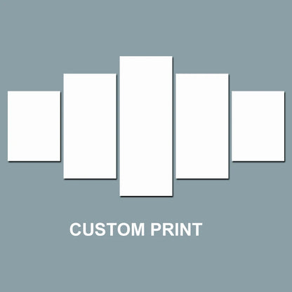Custom Photo Canvas Print – Personalized Pet & Family Picture Wall Art Home Decor Poster