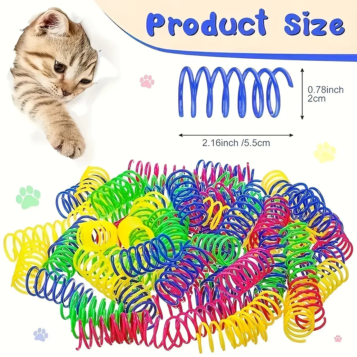 Cat Toys Mixed Pack (56/28/14 pcs) – Plastic & Plush Toy Variety Set for Multiple Cats