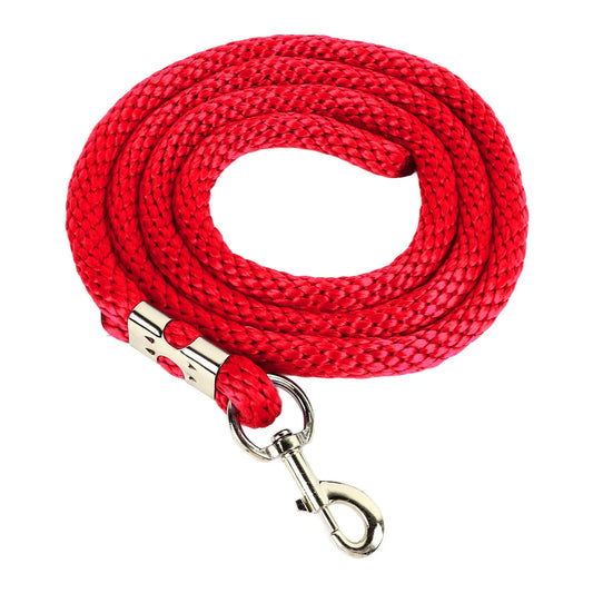 2m Horse Lunge Line, Heavy-Duty Training Rope with Snap