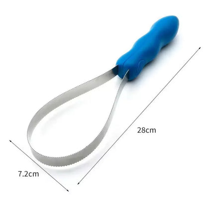 Stainless Steel Horse Shedding Scraper, Pet Hair Remover for Horses, Dogs & Livestock