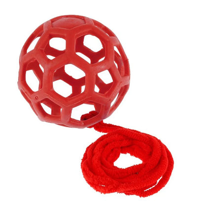 Horse Treat Ball & Hanging Hay Feeder, Foraging Toy for Stress Relief