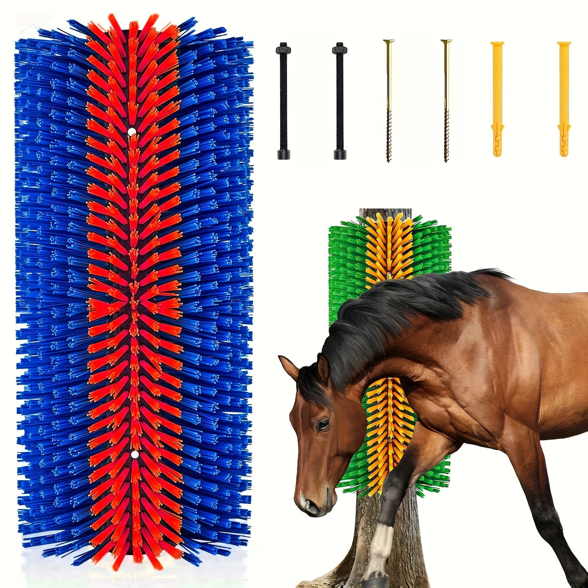 Horse Scratching Brush – Horse Itch Relief Massage Brush