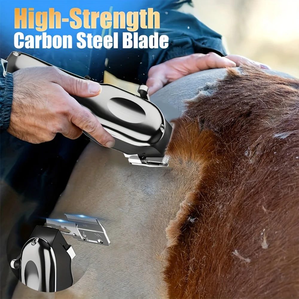Electric Horse Hair Clipper – Professional Animal Grooming & Shearing Trimmer for Horse, Sheep, Dog & Cat