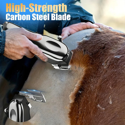Electric Horse Hair Clipper – Professional Animal Grooming & Shearing Trimmer for Horse, Sheep, Dog & Cat