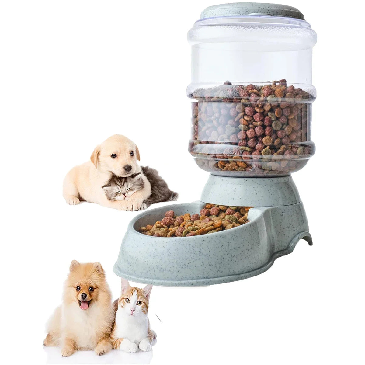 Automatic Water Dispenser for Dogs & Cats – Large Capacity Gravity Pet Drinker Bowl