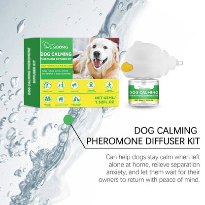 Dog Calming Diffuser Kit – Anxiety & Stress Relief for New Home Environments