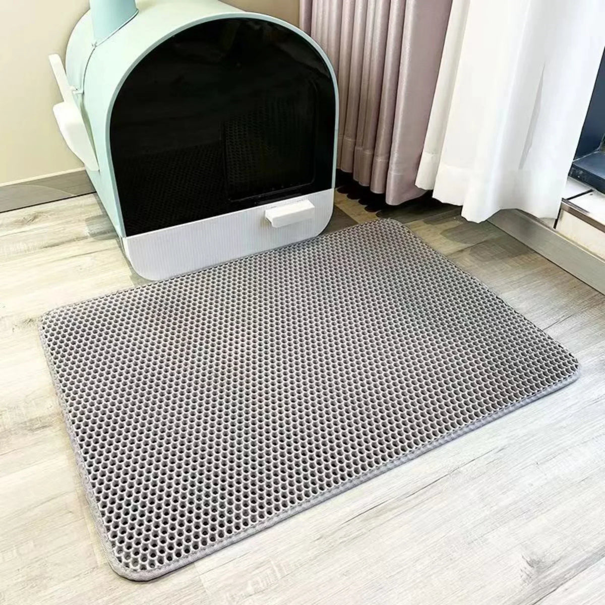 2-Layer Cat Litter Trap Mat – Extra Large, Durable & Easy to Clean