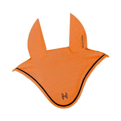 Horse Ear Bonnet Fly Veil – Breathable Mesh Noise Reduction for Jumping & Competition