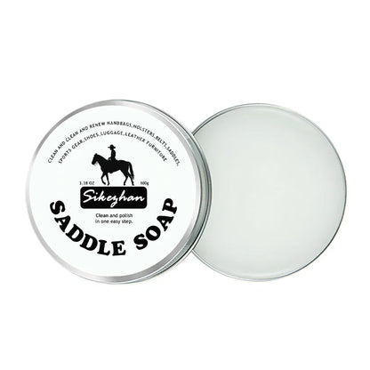 Premium Leather Saddle Cream, Deep Conditioning and Restoring Treatment, Waterproofing and Shine Enhancer for Horse Saddles, Tack and Leather Gear