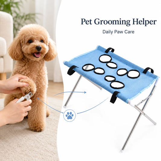 Foldable Pet Grooming Hammock, Small Pet Dog & Cat Nail Trimming Helper