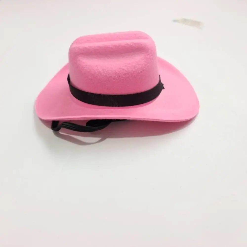 Adjustable Cowboy Hat for Dogs & Cats, Funny Summer Pet Headwear