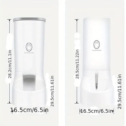 Automatic Pet Feeder & Water Dispenser Set – Large Capacity Gravity Bowls for Dogs & Cats