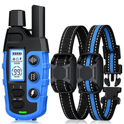 Remote Dog Training Collar – Waterproof E-Collar with Vibration & Static Modes, 3300 ft Range