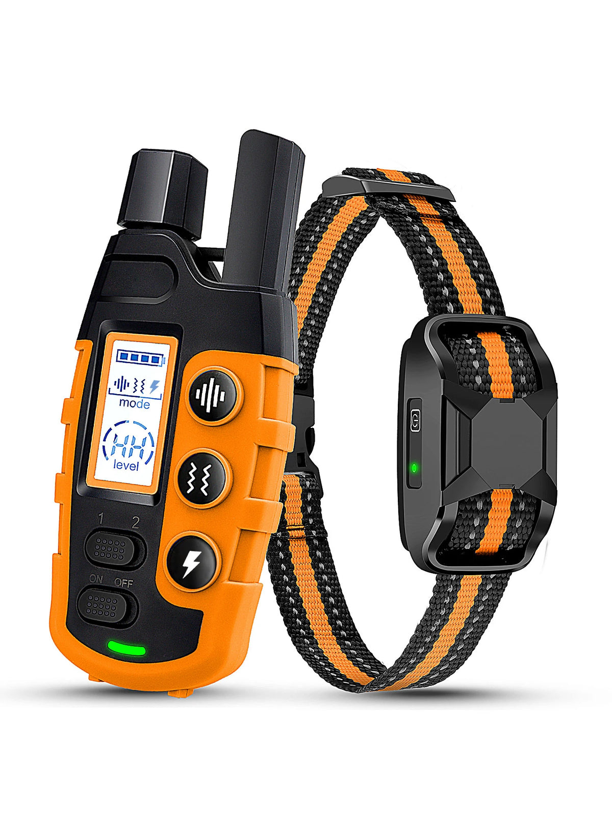 Remote Dog Training Collar – Waterproof E-Collar with Vibration & Static Modes, 3300 ft Range