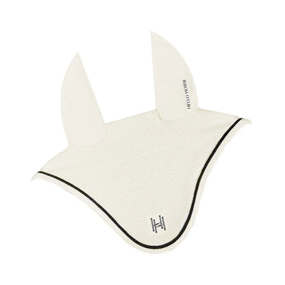 Horse Ear Bonnet Fly Veil – Breathable Mesh Noise Reduction for Jumping & Competition