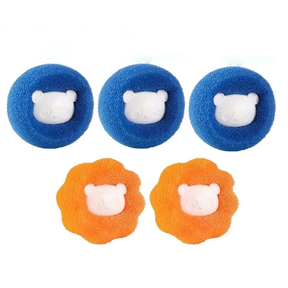 Reusable Laundry Balls, Wash & Reuse to Remove Pet Hair and Lint