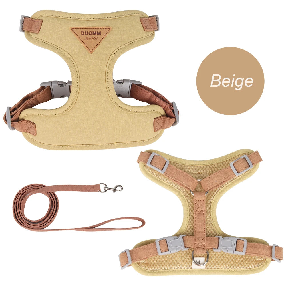 Pet Harness & Leash Set for Cats & Small Dogs – Breathable, Durable Kitten Harness for Outdoor Walking