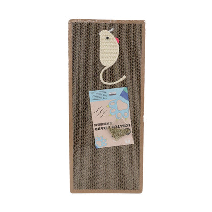 Corrugated Cat Scratcher Board – Protect Furniture, Durable Claw Pad