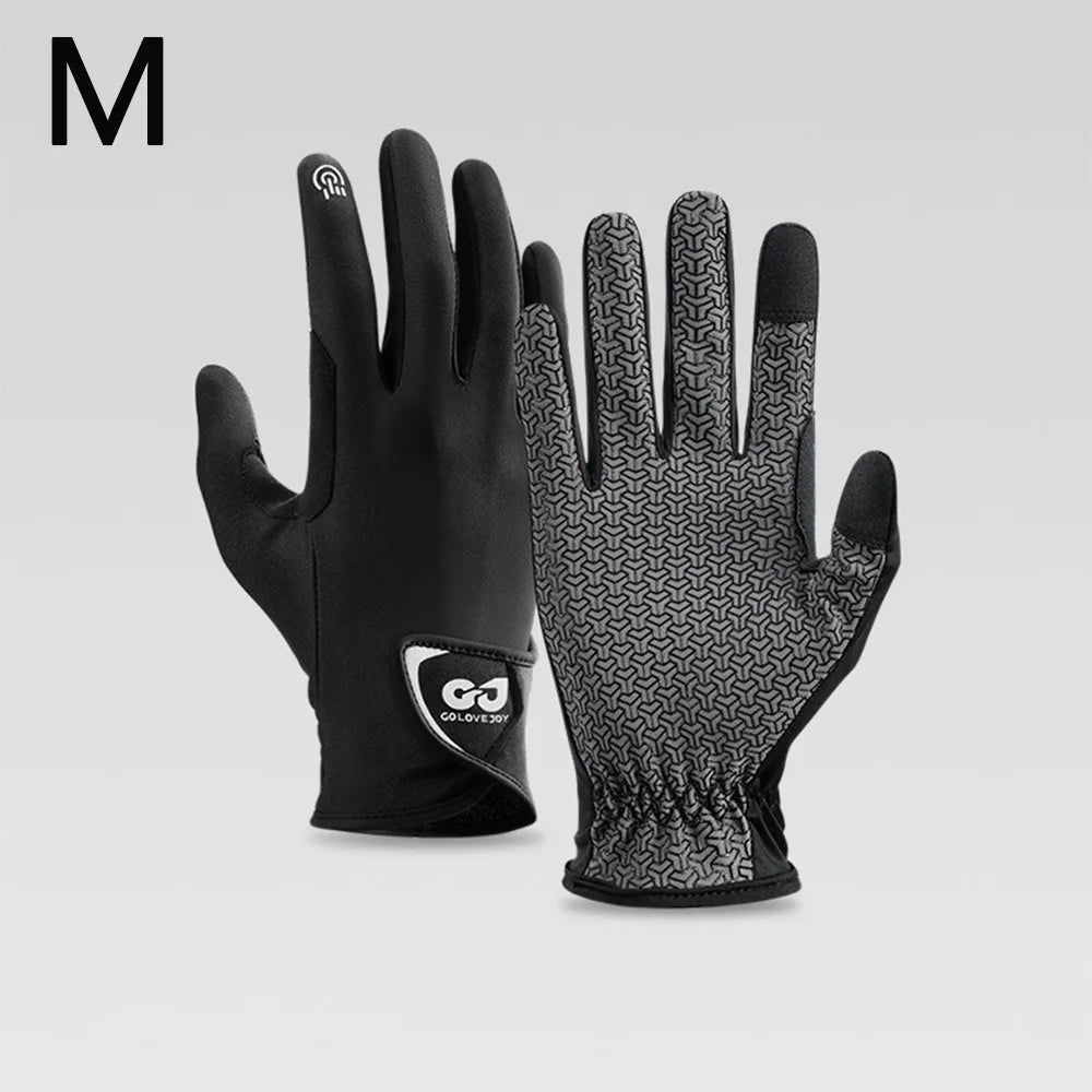 Breathable Equestrian Riding Gloves, Non-Slip Lightweight Sun Protection