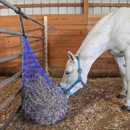 Durable Small-Hole Horse Hay Net, Slow Feed Hay Bag