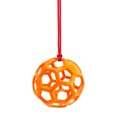 Horse Treat Ball Hay Feeder – Hanging Feeding Dispenser for Horses, Sheep & Tortoises, Stress Relief & Foraging Toy