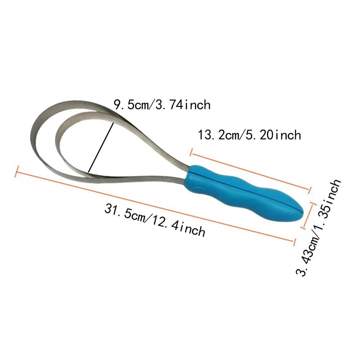 Stainless Steel Horse Shedding Scraper, Pet Hair Remover for Horses, Dogs & Livestock