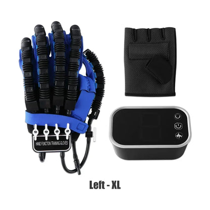 Hand Rehabilitation Exercise Robot Glove, Left and Right Hand Training Device, Finger Exerciser for Hand Mobility and Recovery