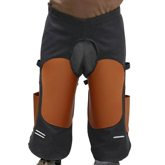 Farrier Apron with Side Pockets – Adjustable Horse Hoof Trimming & Horseshoe Repair Apron Chaps