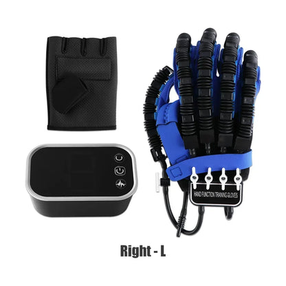 Hand Rehabilitation Exercise Robot Glove, Left and Right Hand Training Device, Finger Exerciser for Hand Mobility and Recovery