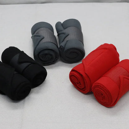 Polar Fleece Horse Leggings – Tendon Protection & Support Bandages (2pcs)
