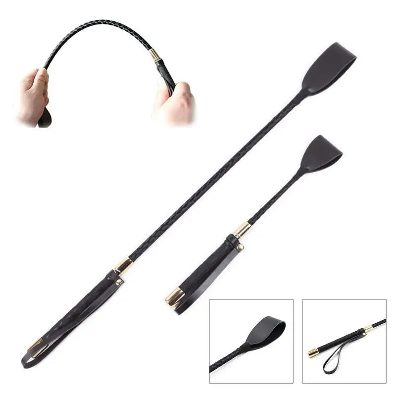 Horse Riding Crop, 30/45/54 cm Equestrian Training Whip with Anti-Slip Grip, Horse Racing and Riding Training Accessory