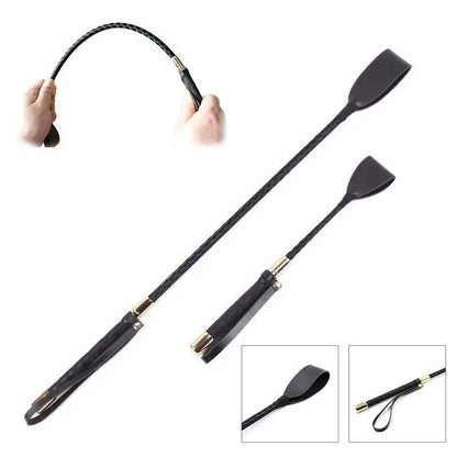 Horse Riding Crop, 30/45/54 cm Equestrian Training Whip with Anti-Slip Grip, Horse Racing and Riding Training Accessory