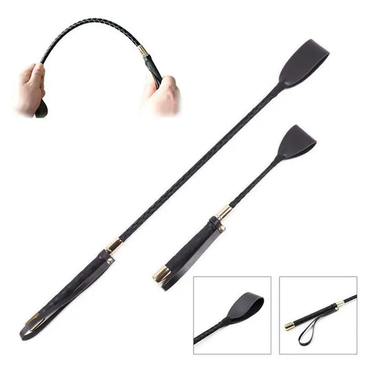 Horse Riding Crop, 30/45/54 cm Equestrian Training Whip with Anti-Slip Grip, Horse Racing and Riding Training Accessory