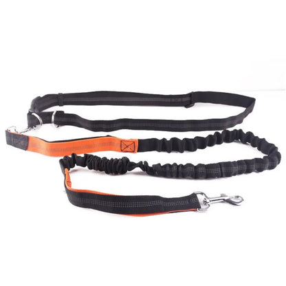 Hands-Free Dog Leash – Adjustable Waist Belt for Walking, Running & Jogging